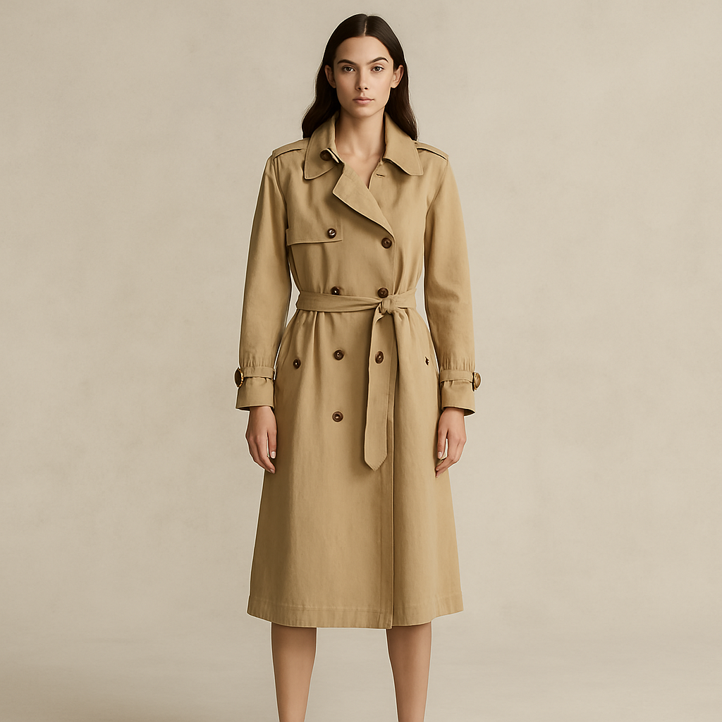 Ralph Lauren Brown Trench pre-loved Shopella