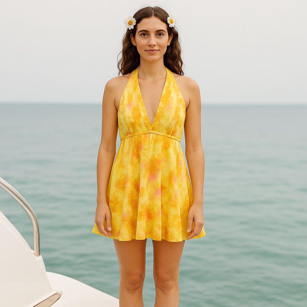 The Riviera Halter all-in-one kakaclo