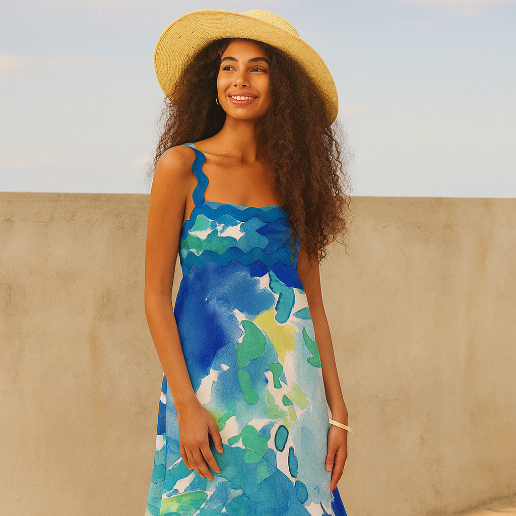 Viola A-Line Dress dresses kakaclo