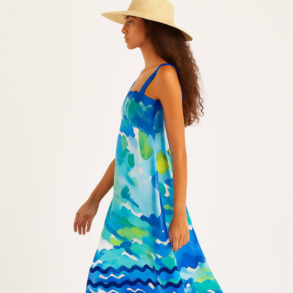 Viola A-Line Dress dresses kakaclo