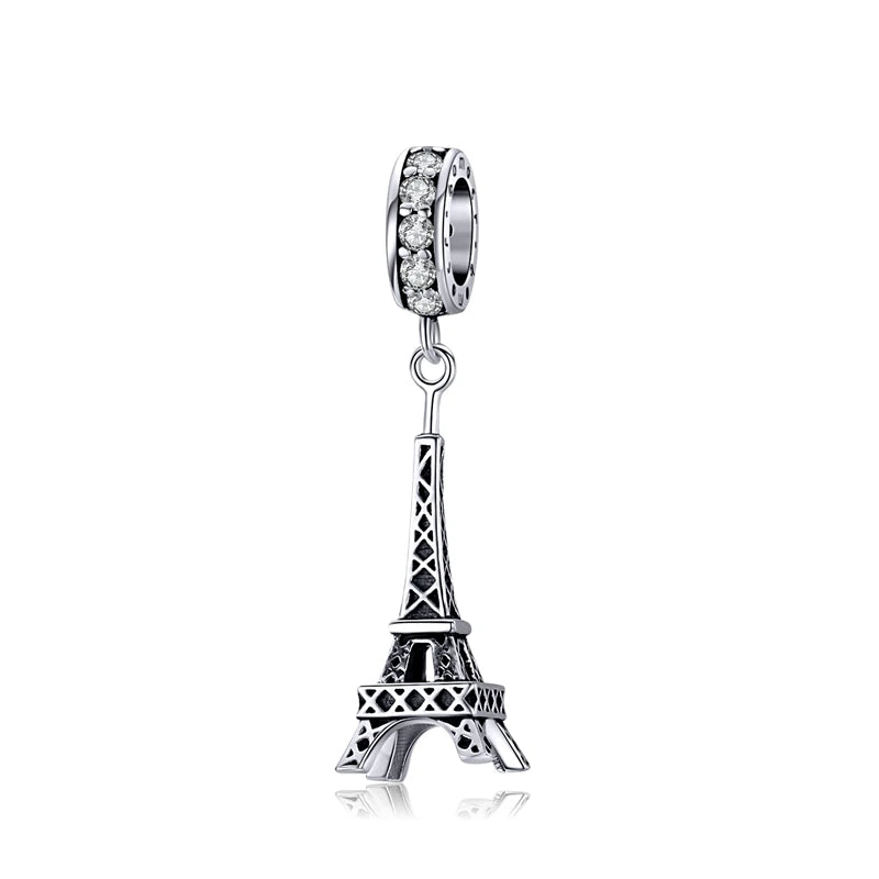925 Sterling Silver Eiffel Tower Charms Charms & pendants Shopella