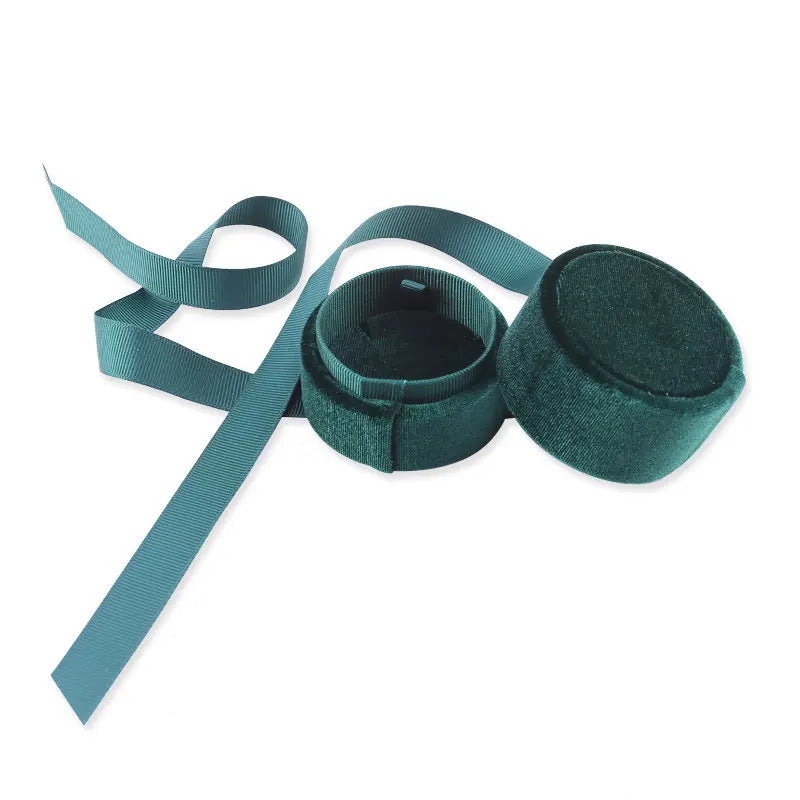Bowknot Velvet Jewellery Box jewellery boxes Dropshipman green