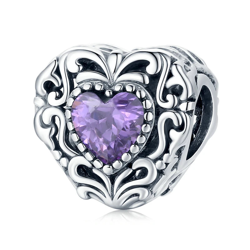 The Radiant Vintage & Sparkle Collection silver charms Shopella CQC1929