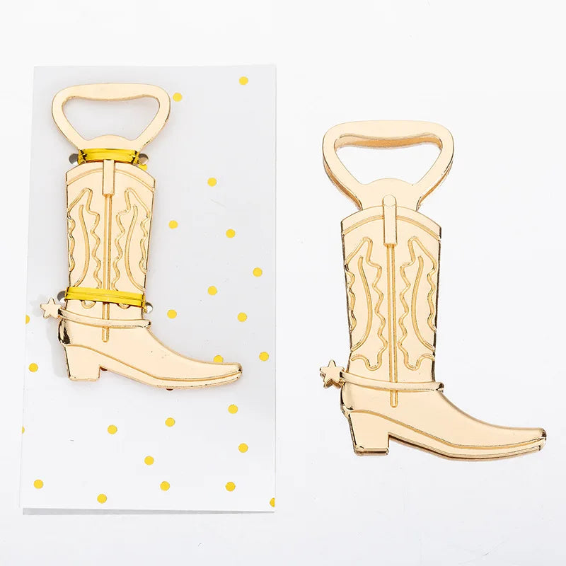 20Pcs/lot Cowboy Boot Bottle Opener Wedding favors Dropshipman 001(20Pcs)