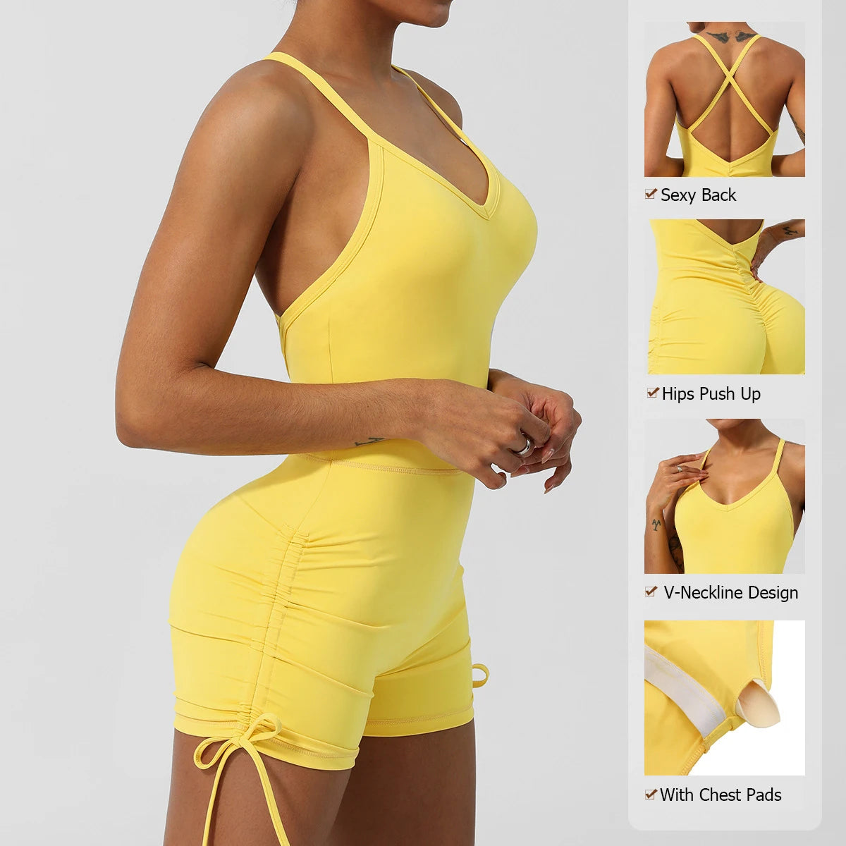 Ultimate Performance Fitness Yoga Jumpsuit yoga Dropshipman