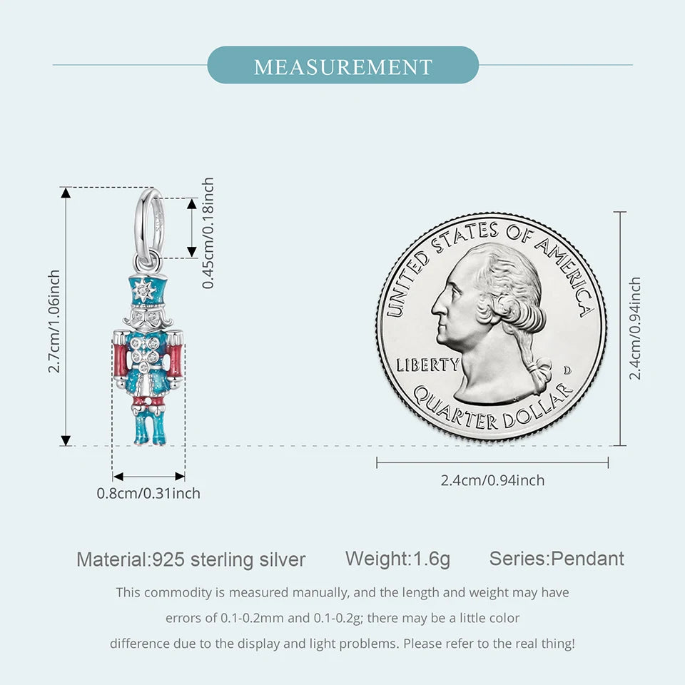 Enchanted Nutcracker – 925 Sterling Silver Charm silver Charms Dropshipman