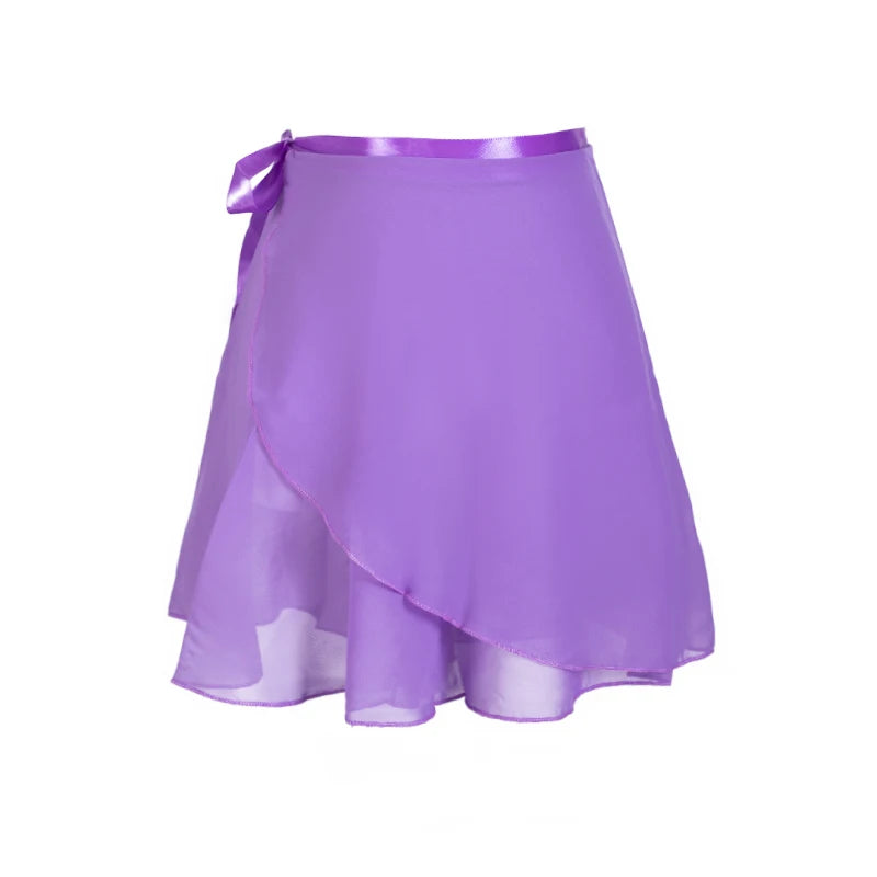 Swan Grace Chiffon Ballet Skirt dancewear Dropshipman