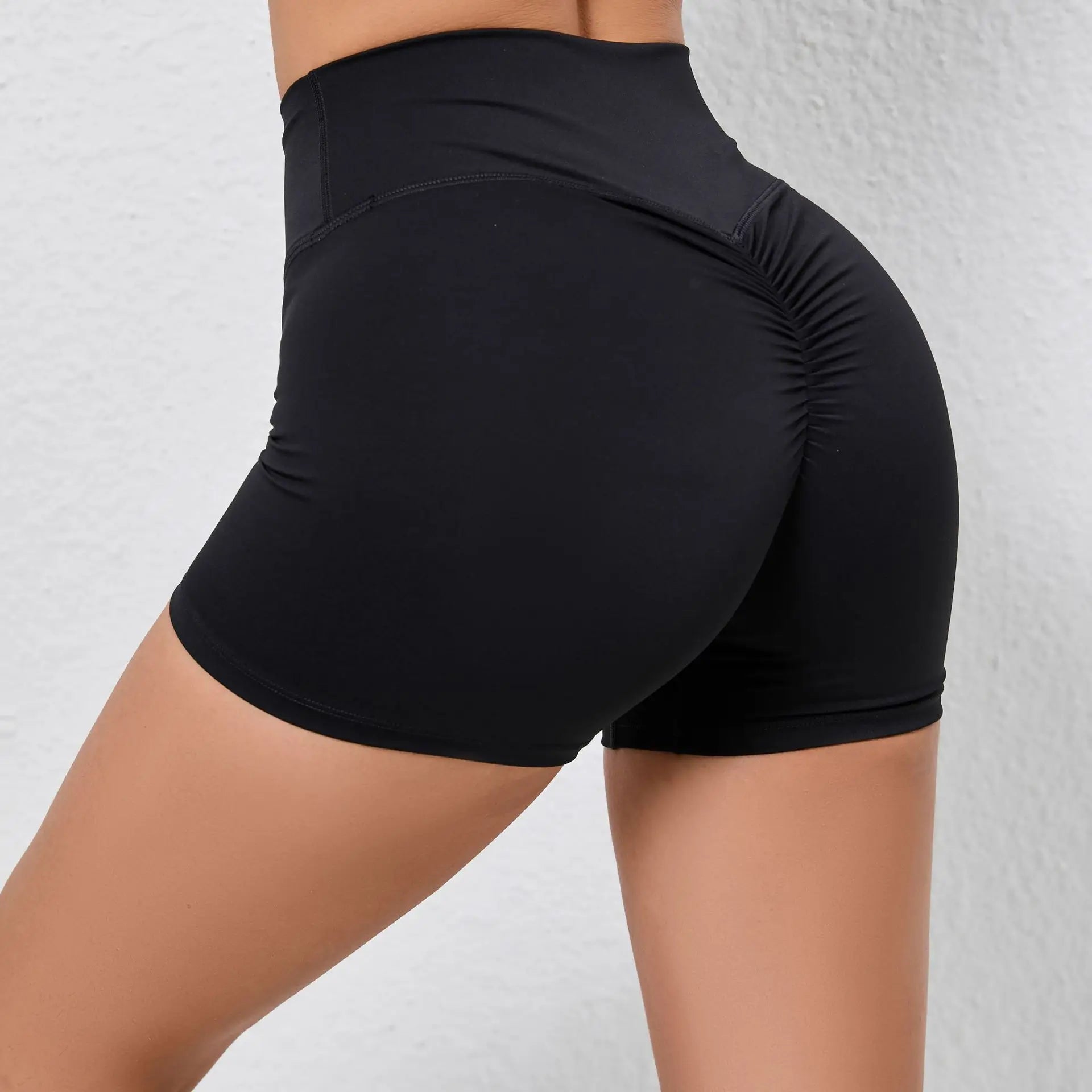Piper Stretchy Bike Shorts active shorts Dropshipman Black S