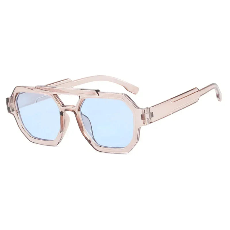 Azure Edge Frames sunglasses Dropshipman light blue