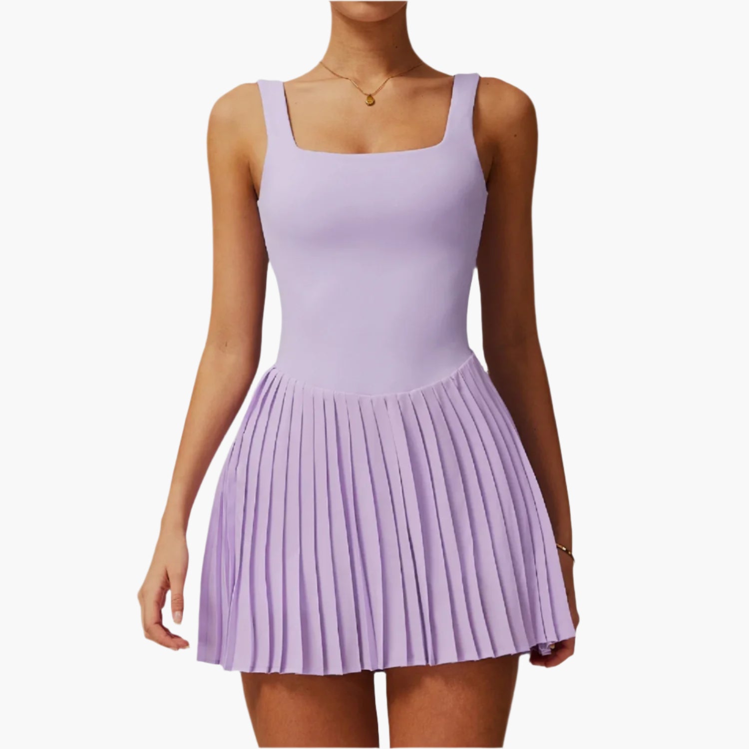 The Margaux Match Dress tennis dress Dropshipman Purple S