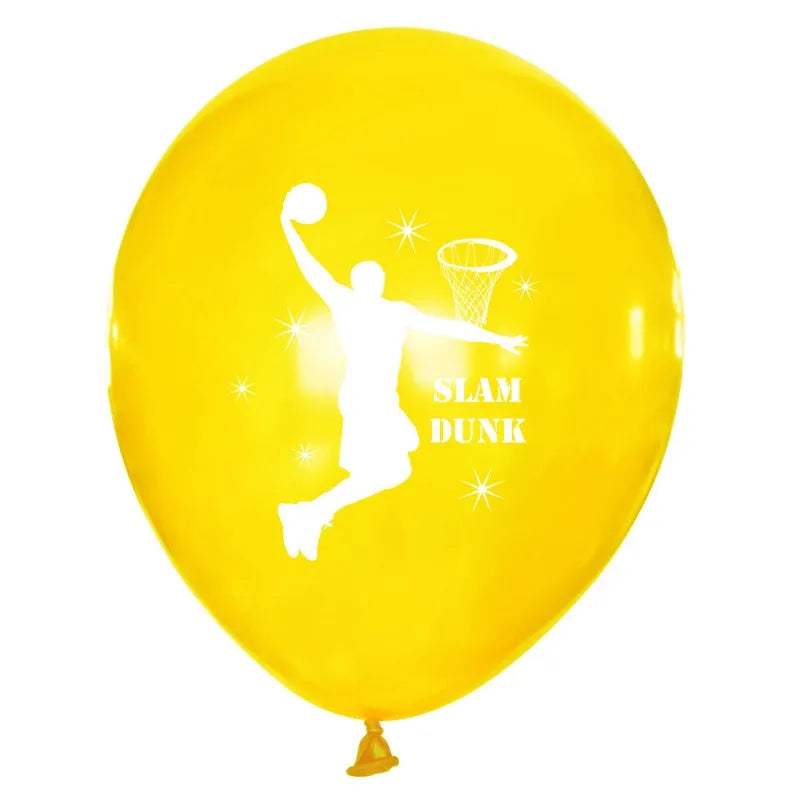 10Psc/Set 12Inch Basketball Theme Latex Balloons  Shopella gold shoot 12INCH 