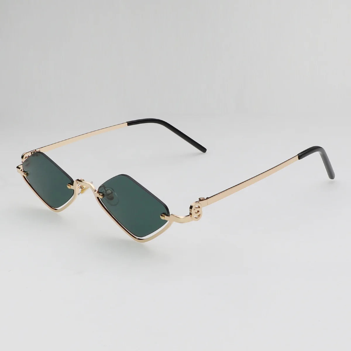 Vintage Vogue Eyewear sunglasses Dropshipman Gold Green picture color