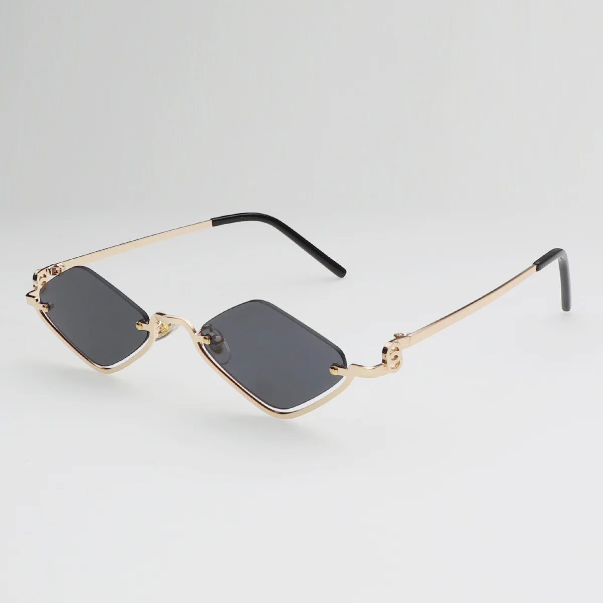 Vintage Vogue Eyewear sunglasses Dropshipman Gold Gray picture color