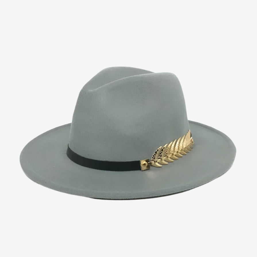 Classic Grey Fedora Hat hats Shopella