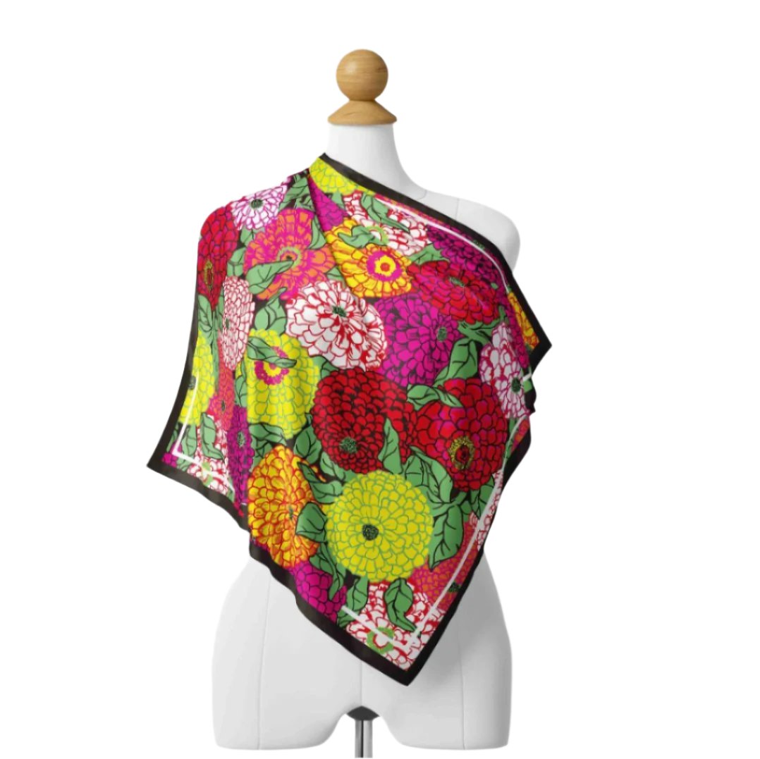 Stunning Floral Flower Scarf scarves Shopella