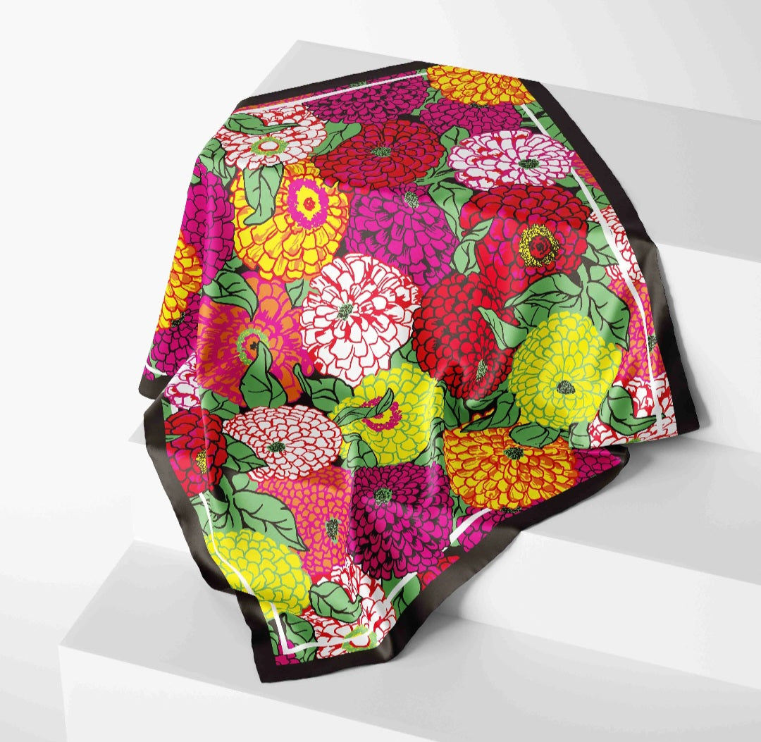 Stunning Floral Flower Scarf scarves Shopella