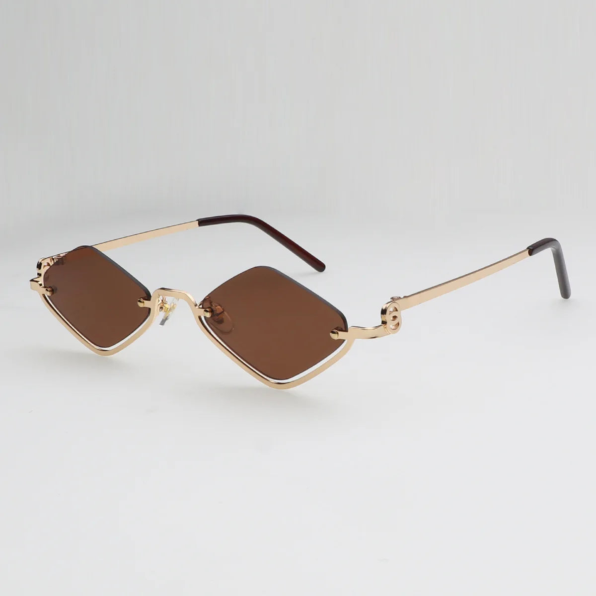 Vintage Vogue Eyewear sunglasses Dropshipman Gold Tea picture color