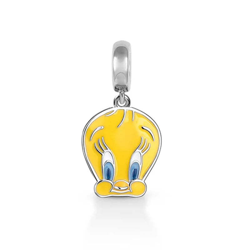925 Silver Cute Cartoon Series silver charms Shopella Tweety
