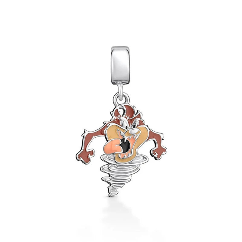 925 Silver Cute Cartoon Series silver charms Shopella Coyote