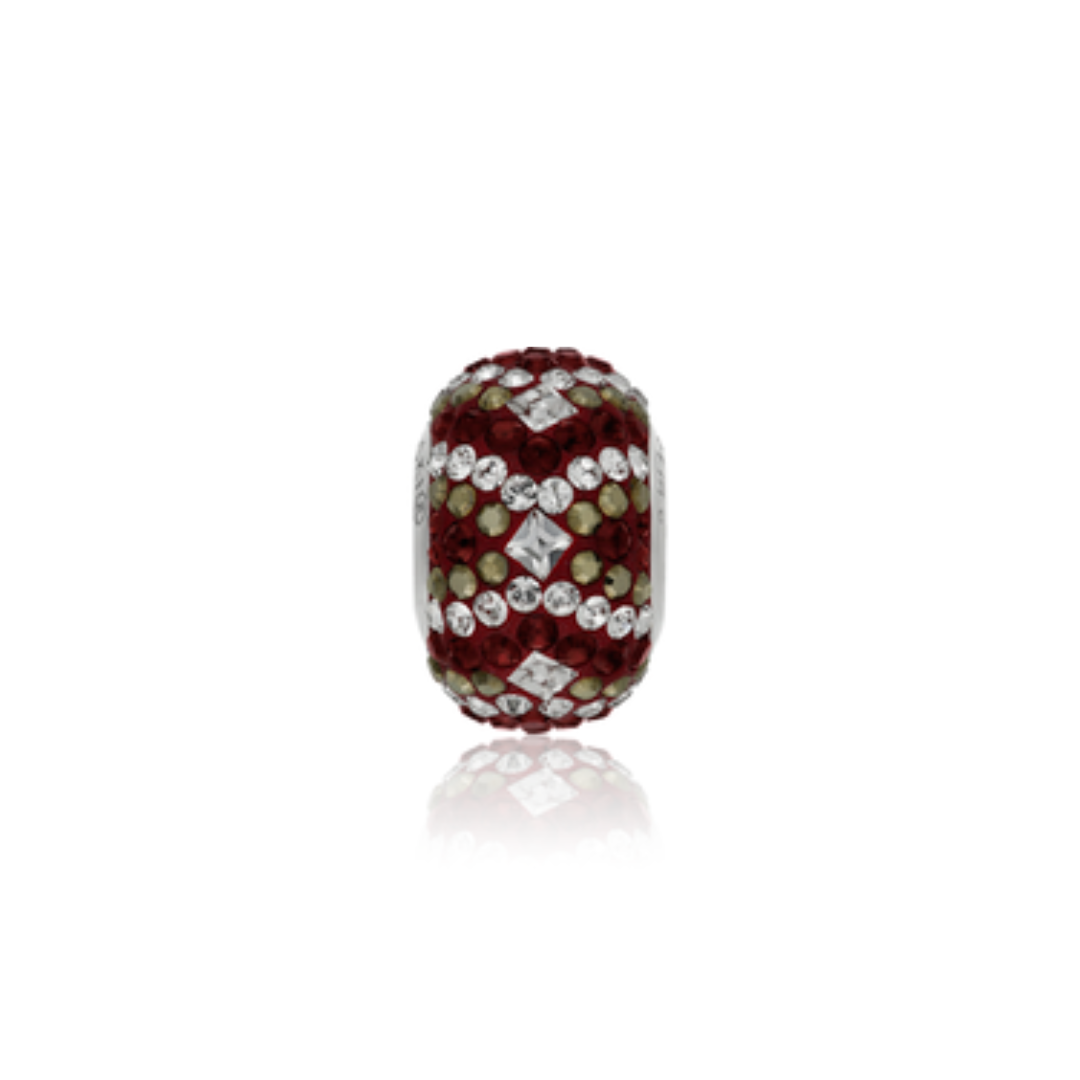Swarovski Crystal Gold silver charms Shopella