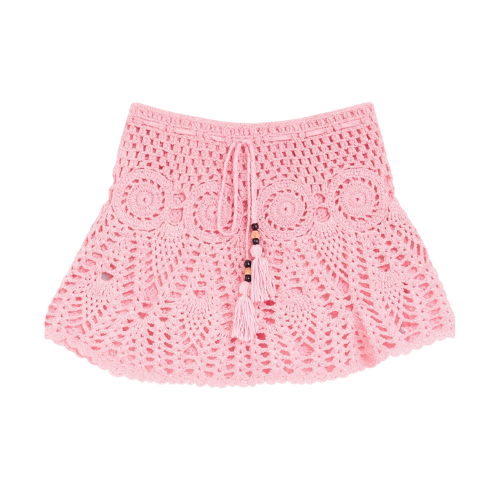 The Crochet Beach Skirt beachwear kakaclo