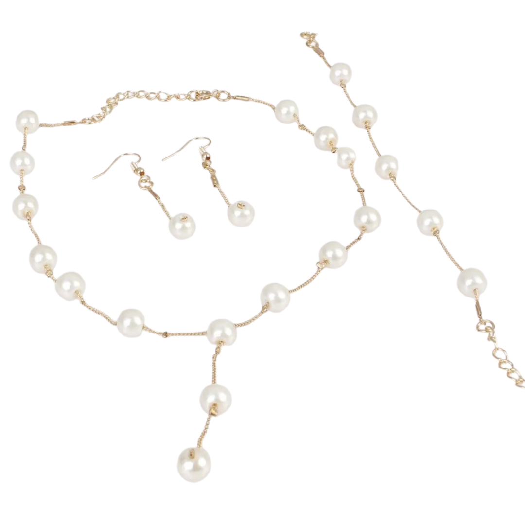 Fashion Pearl Jewellery Set jewellery sets Shopella