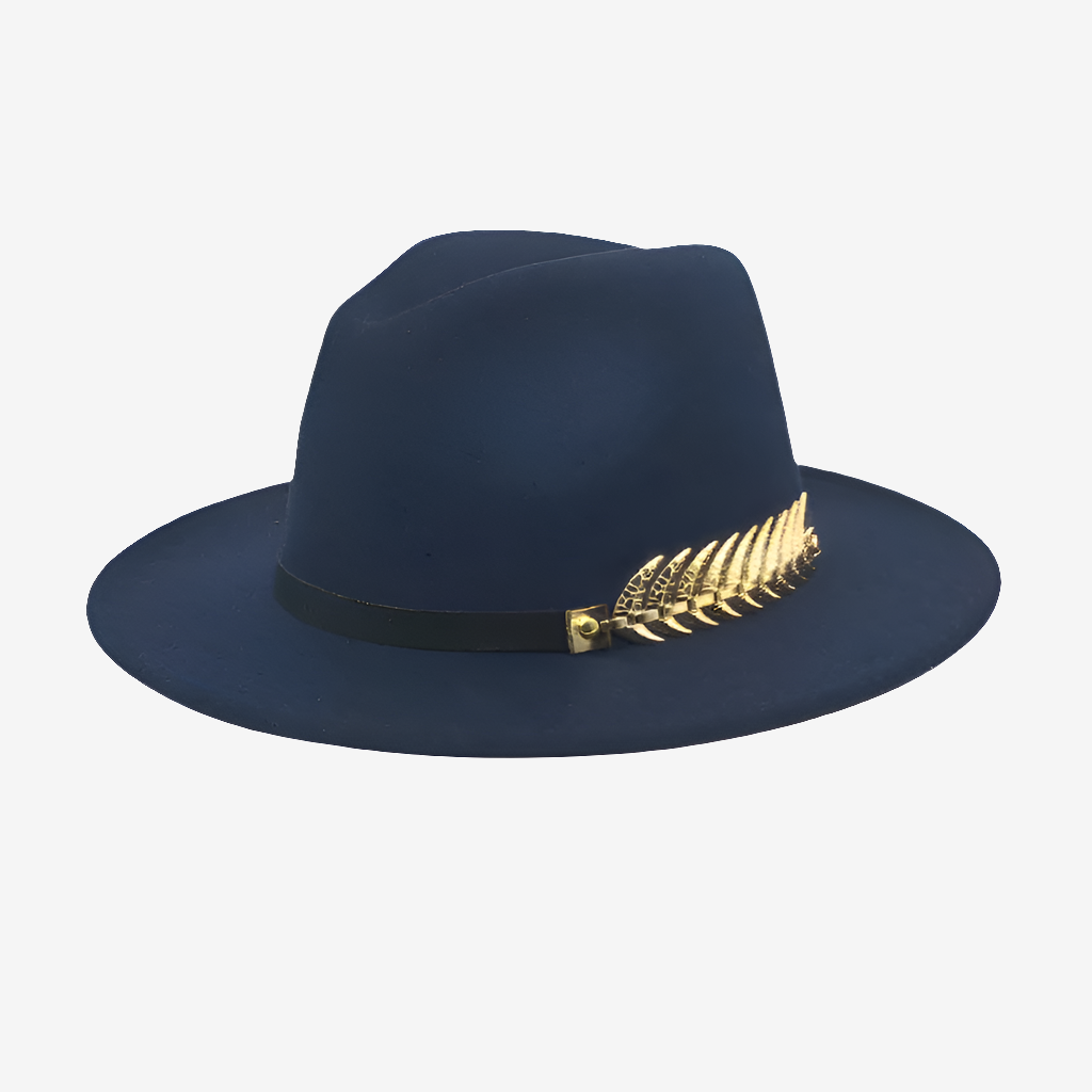 Navy Blue Fedora Hat hats Shopella