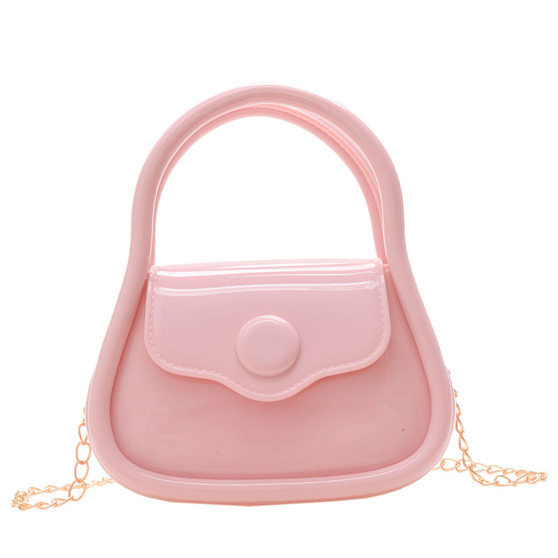 Small Cage Bag Portable Shoulder Crossbody BAGS Dropshipman Small Size Pink
