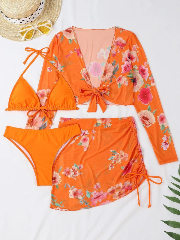Blouse Bikini Set swimwear kakaclo