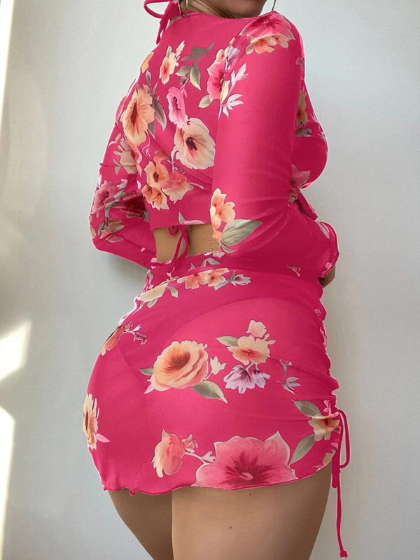 Blouse Bikini Set swimwear kakaclo