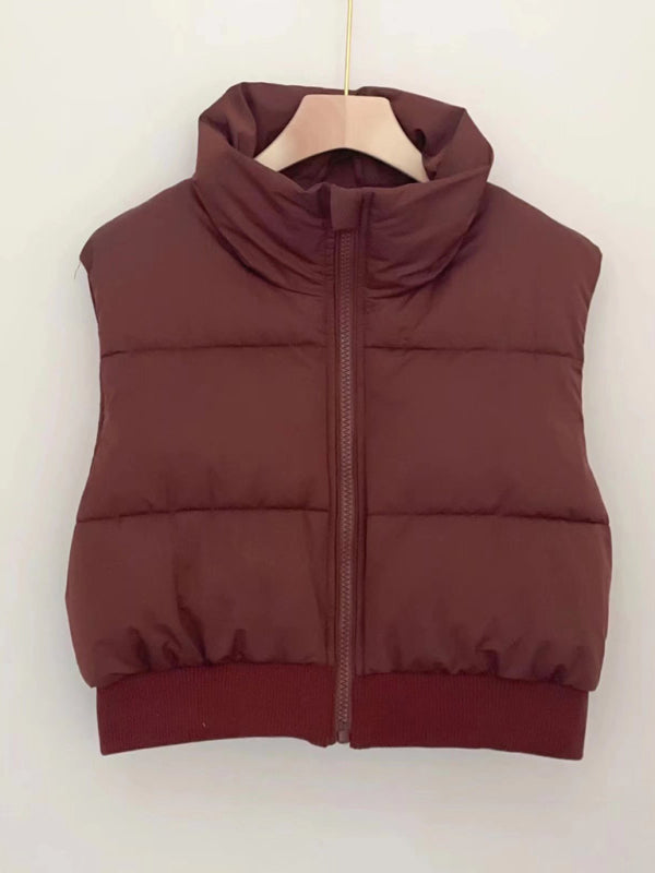 New women's street fashion urban casual cotton vest vest kakaclo