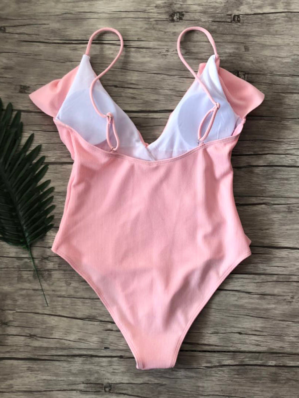 Libety Ruffled One-Piece swimwear kakaclo