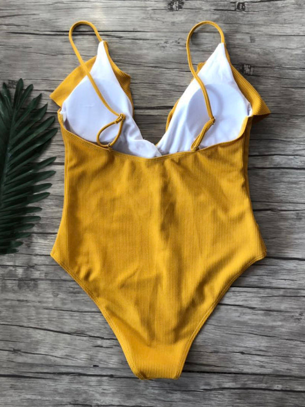 Libety Ruffled One-Piece swimwear kakaclo