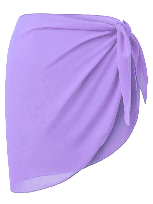 Lulee Cover Up Beach Skirt cover-ups kakaclo Purple FREESIZE