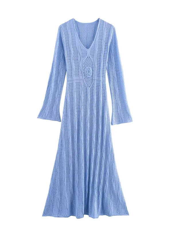 The Carmella Dress Dresses kakaclo Blue S