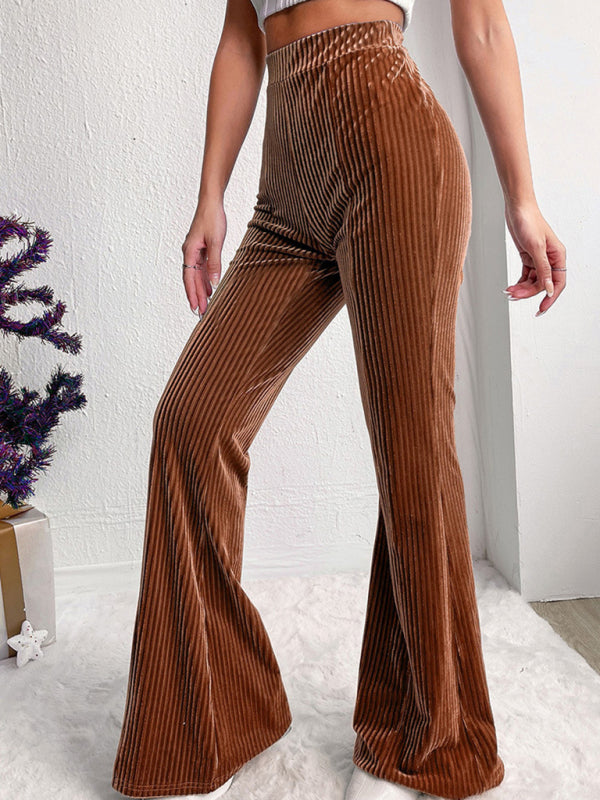Deianna Velvet Pants kakaclo Brown S