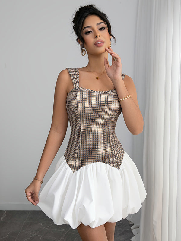 Scarlett Date Night Dress Dresses kakaclo Khaki S
