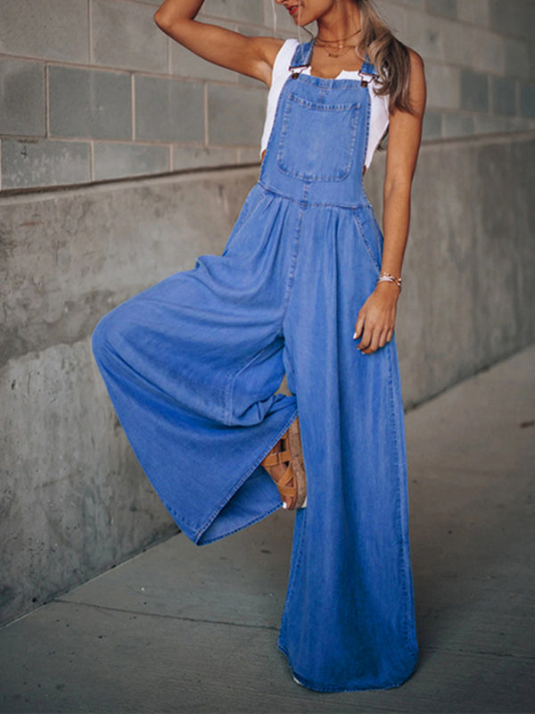 The Prissy Denim Overalls jumpsuits kakaclo XXL